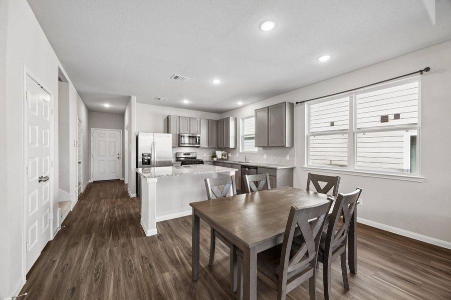 Open concept Kitchen/dining/living Open concept Kitchen/dining/living