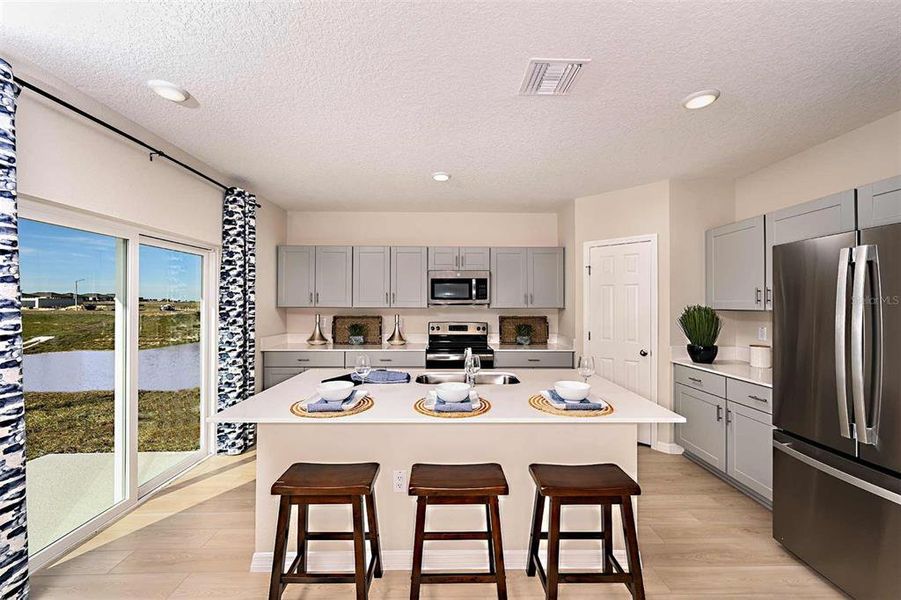 Furnished interior view inside a new home in Villa Mar, Winter Haven (Image 5).