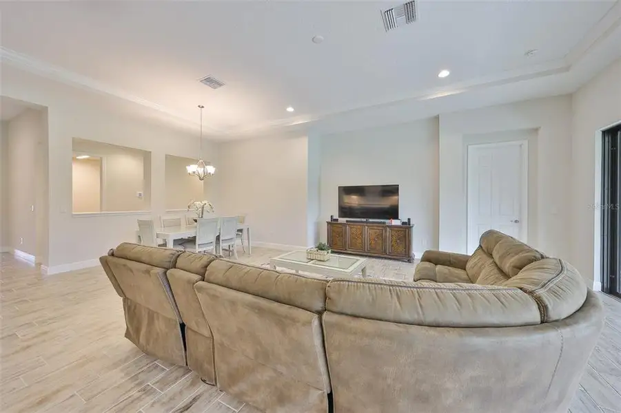 Furnished interior view inside a new home in Triple Creek, Riverview (Image 14).