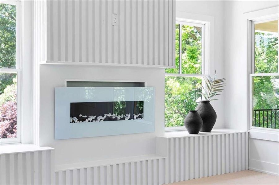 Furnished interior view inside a new home in , Atlanta (Image 15).