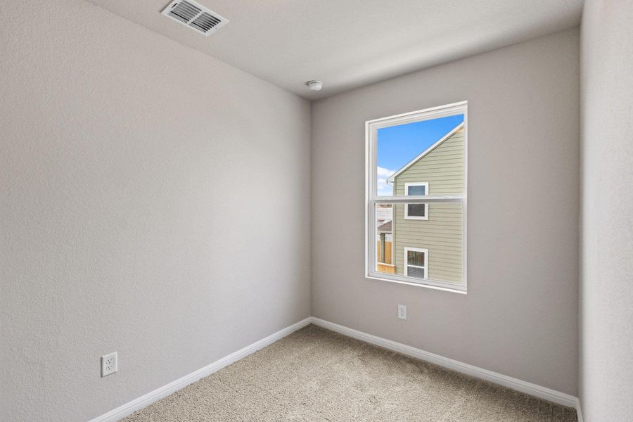 Spacious, unfurnished interior of a new home in Castlewood, Taylor (Image 16). Spacious, unfurnished interior of a new home in Castlewood, Taylor (Image 16).