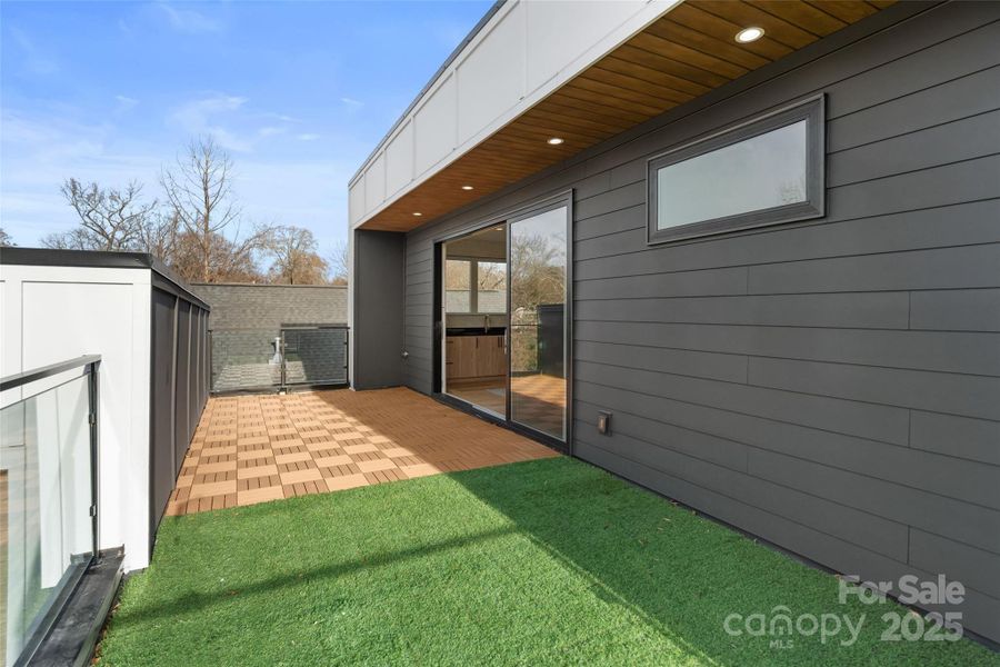Exterior details and patio area of a home in , Charlotte (Image 28). Exterior details and patio area of a home in , Charlotte (Image 28).