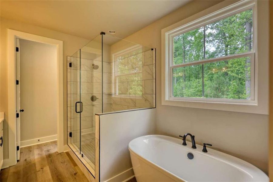 Furnished interior view inside a new home in , Monticello (Image 10).