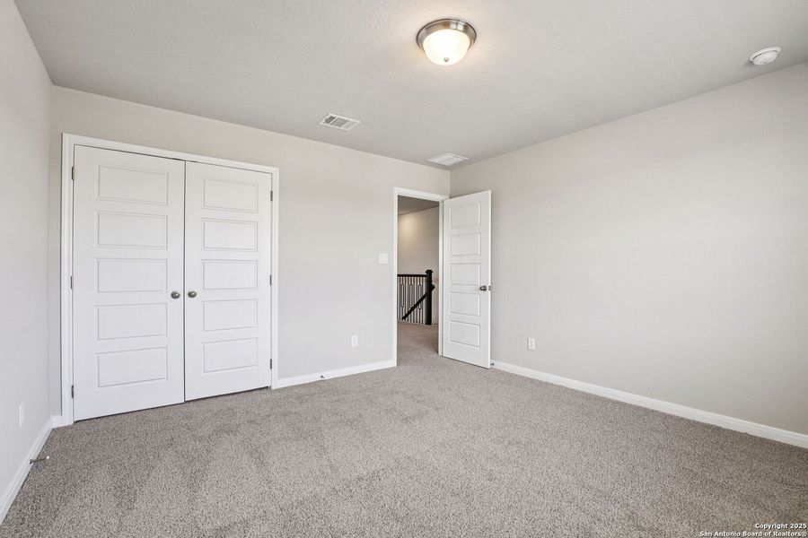 Spacious, unfurnished interior of a new home in Legendary Trails - Classic Series, Cibolo (Image 40). Spacious, unfurnished interior of a new home in Legendary Trails - Classic Series, Cibolo (Image 40).