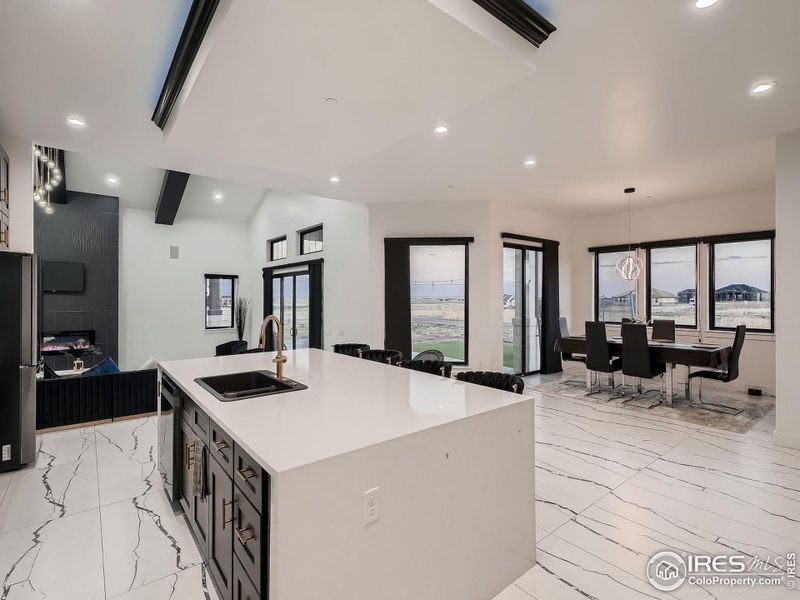 Furnished interior view inside a new home in , Brighton (Image 12).