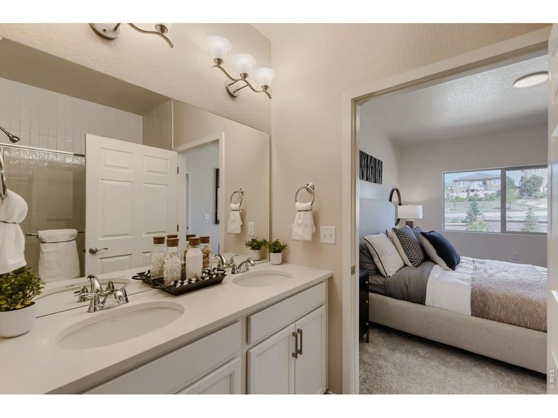 Furnished interior view inside a new home in , Westminster (Image 30).