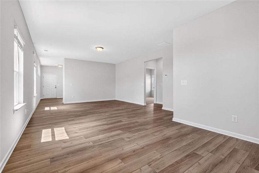 Spacious, unfurnished interior of a new home in Fair Oak, Calhoun (Image 22). Spacious, unfurnished interior of a new home in Fair Oak, Calhoun (Image 22).