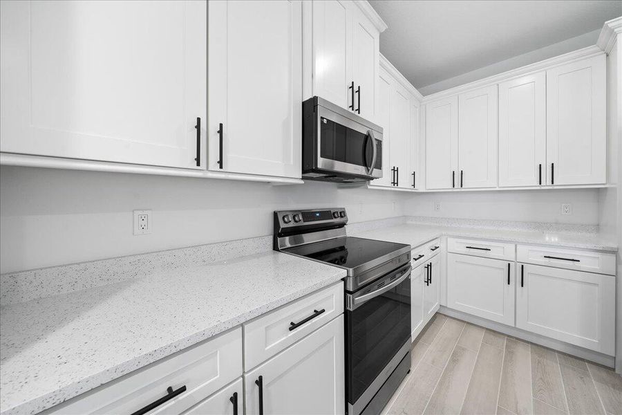 Furnished interior view inside a new home in , Fort Pierce (Image 10).