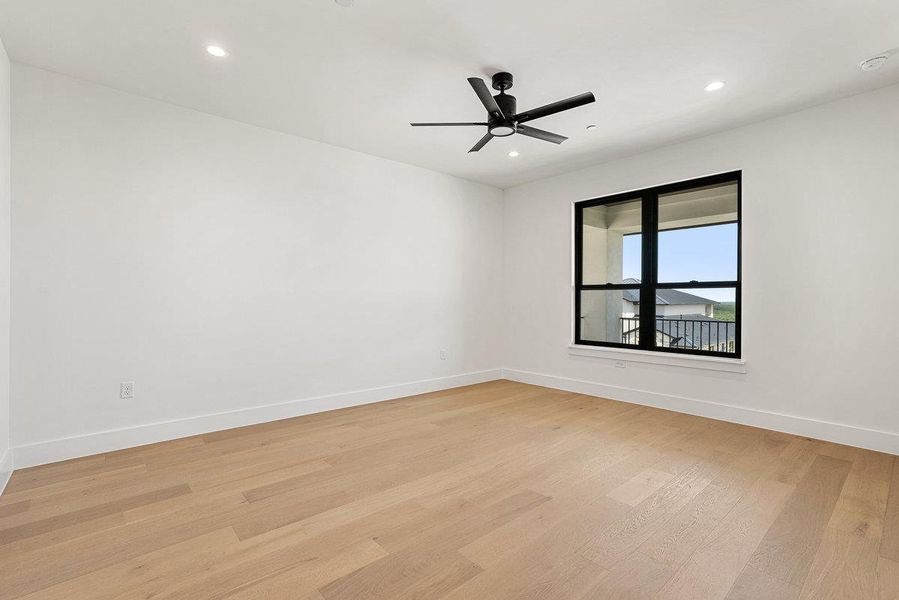 Spacious, unfurnished interior of a new home in Milky Way at River Place, Austin (Image 33).