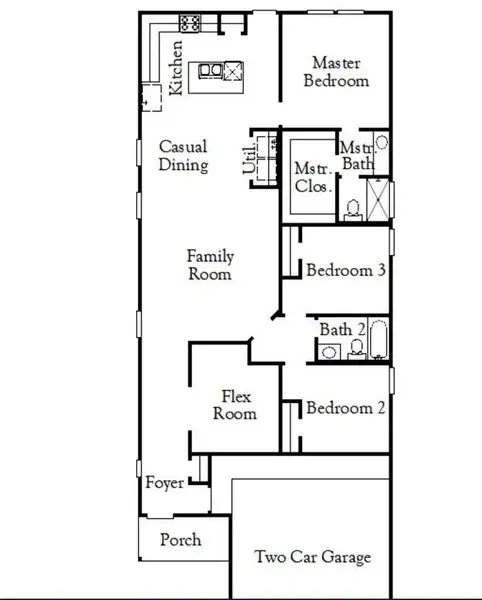 2D floor plan layout of this home in Beacon Point at Lago Mar, Texas City, TX (Image 1). 2D floor plan layout of this home in Beacon Point at Lago Mar, Texas City, TX (Image 1).