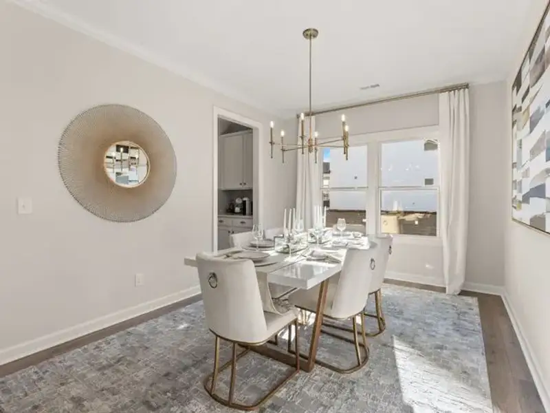 Representative furnished interior of a home built from the Montcrest by True Homes in Deerwood Place, North Charleston (Image 11).