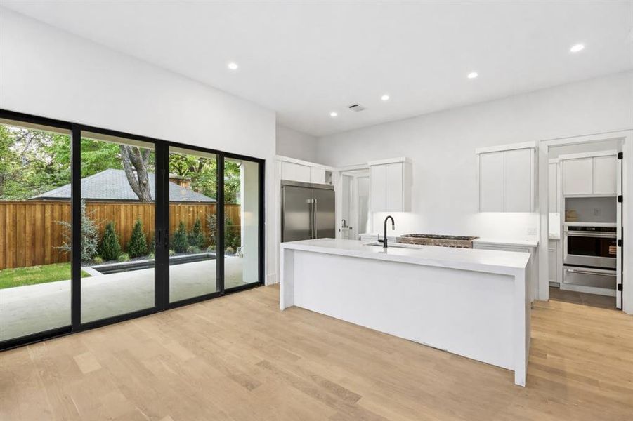Furnished interior view inside a new home in , Dallas (Image 4).