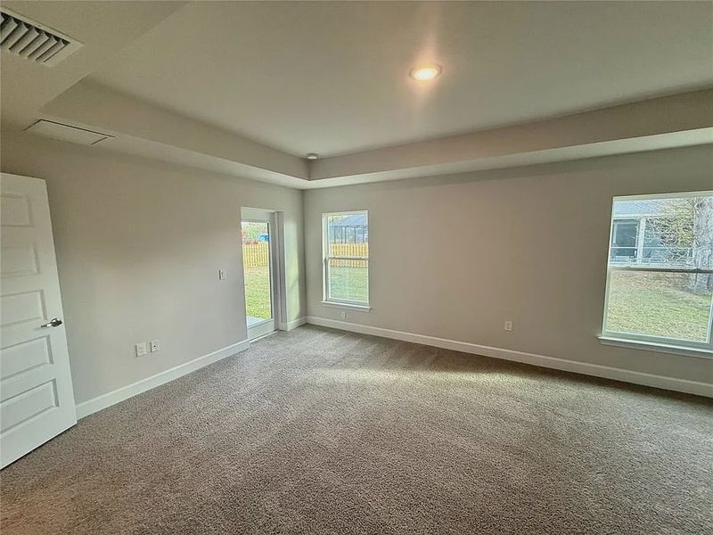 Spacious, unfurnished interior of a new home in South Gulf Cove, Port Charlotte (Image 24). Spacious, unfurnished interior of a new home in South Gulf Cove, Port Charlotte (Image 24).