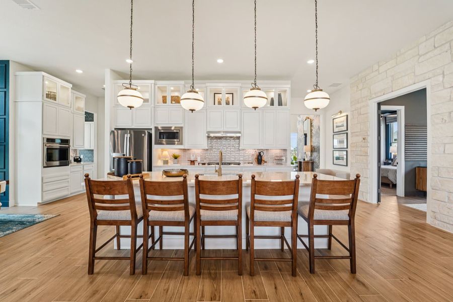 Furnished interior view inside a new home in Wildrye, Waller (Image 28).