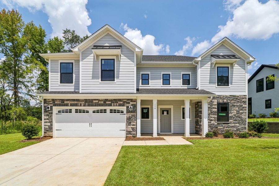 Representative exterior photo of a completed home built from the Collin II by Great Southern Homes in Cross Creek Golf Club, Seneca, SC (Image 4). Representative exterior photo of a completed home built from the Collin II by Great Southern Homes in Cross Creek Golf Club, Seneca, SC (Image 4).