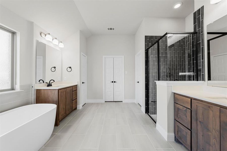 Furnished interior view inside a new home in Stoneridge, Hewitt (Image 7). Furnished interior view inside a new home in Stoneridge, Hewitt (Image 7).