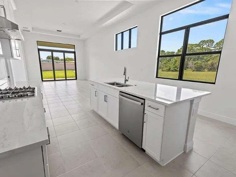 Furnished interior view inside a new home in , Port St. Lucie (Image 6).