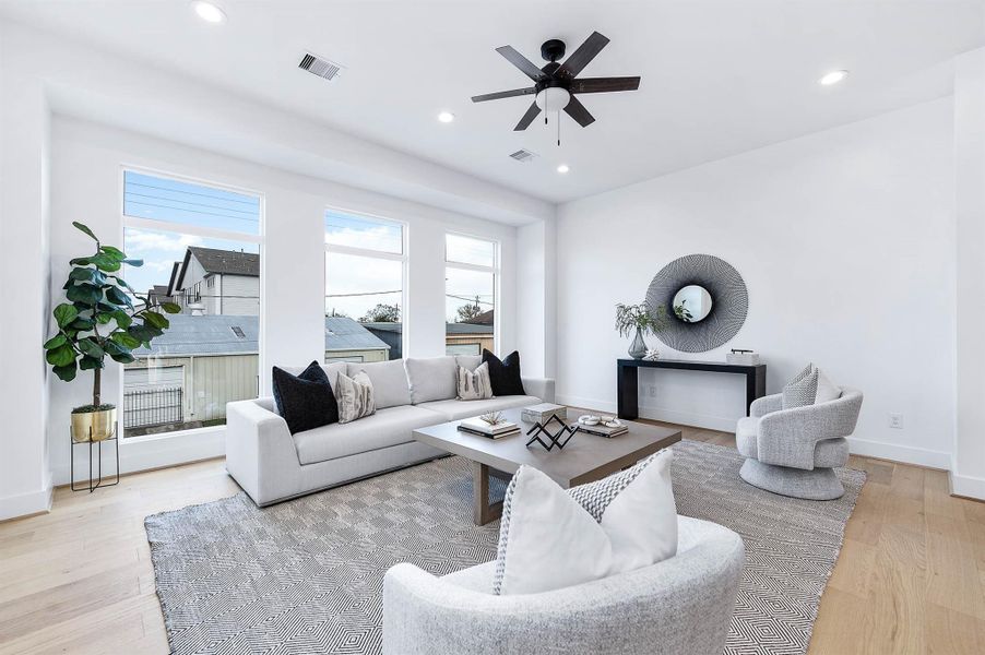 Another shot of the living area. Another shot of the living area.