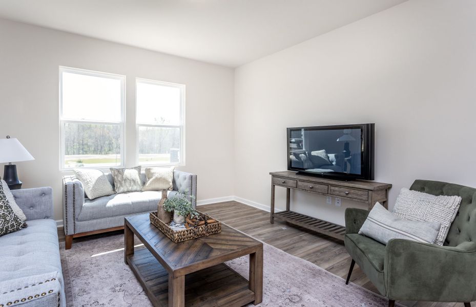 Furnished interior view inside a new home in Westford, Sanford (Image 3).
