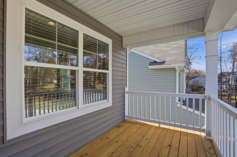 Exterior details and patio area of a home in Grier Meadows, Charlotte (Image 32).
