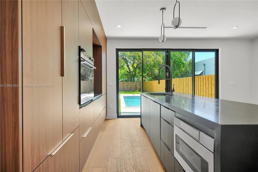 Furnished interior view inside a new home in , Miami (Image 6).