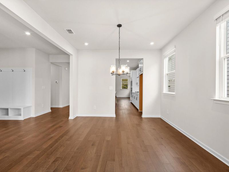 Representative unfurnished interior of a home built from the The Glenwood D by Davidson Homes LLC in Kelly Preserve, Loganville (Image 23).
