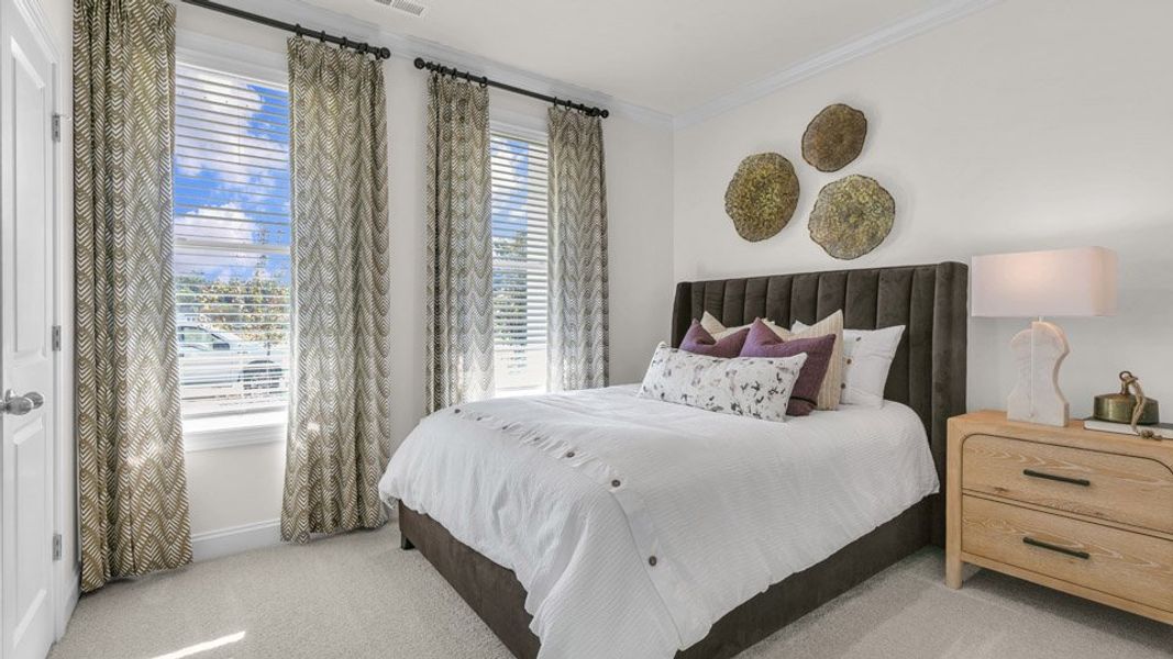 Representative furnished interior of a home built from the HARTWELL by D.R. Horton in Eagle Creek, Fuquay Varina (Image 7).