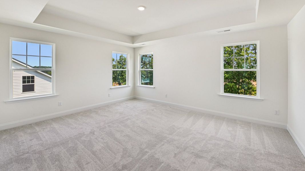 Furnished interior view inside a new home in The Farm at Neill's Creek, Lillington (Image 28).