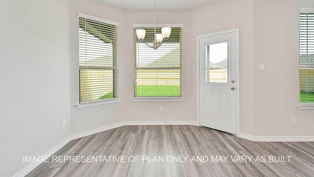 Spacious, unfurnished interior of a new home in Southern Pointe, College Station (Image 16).