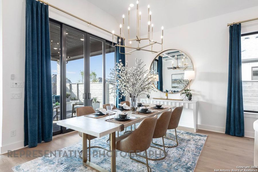 Furnished interior view inside a new home in The Ranches at Creekside, Boerne (Image 5). Furnished interior view inside a new home in The Ranches at Creekside, Boerne (Image 5).