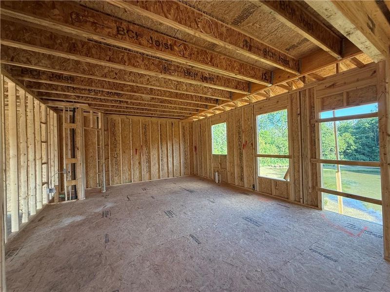 In-progress construction of a new home in Maple Village, Adairsville, GA (Image 19).
