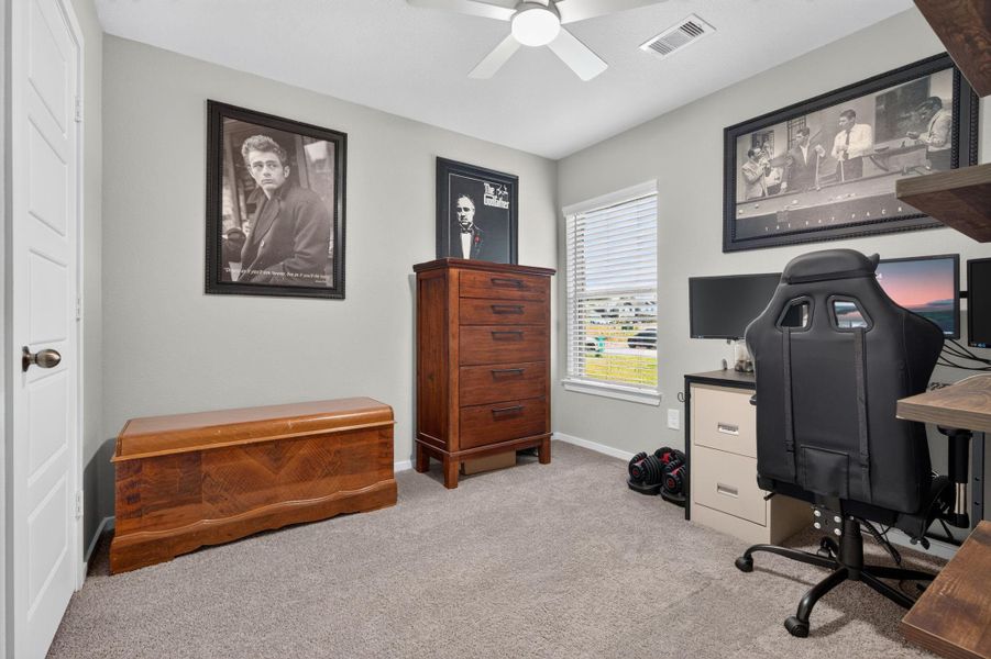 Furnished interior view inside a new home in Caney Mills, Conroe (Image 5).