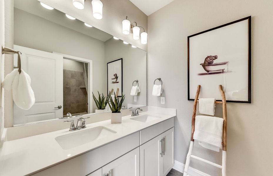 Representative furnished interior of a home built from the Palisade by Pulte Homes in Anna Town Square, Anna (Image 17).