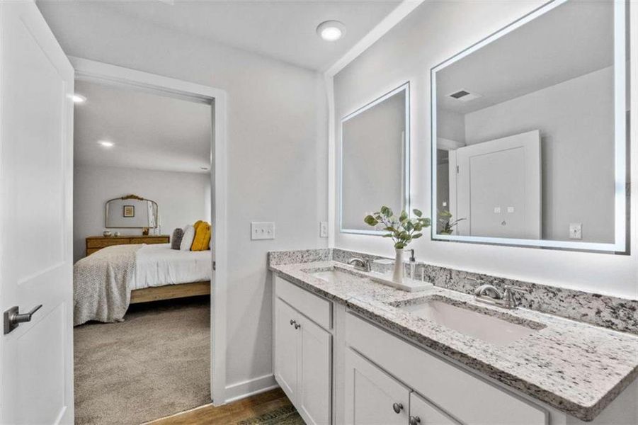 Furnished interior view inside a new home in Southern Hills, McDonough (Image 6).