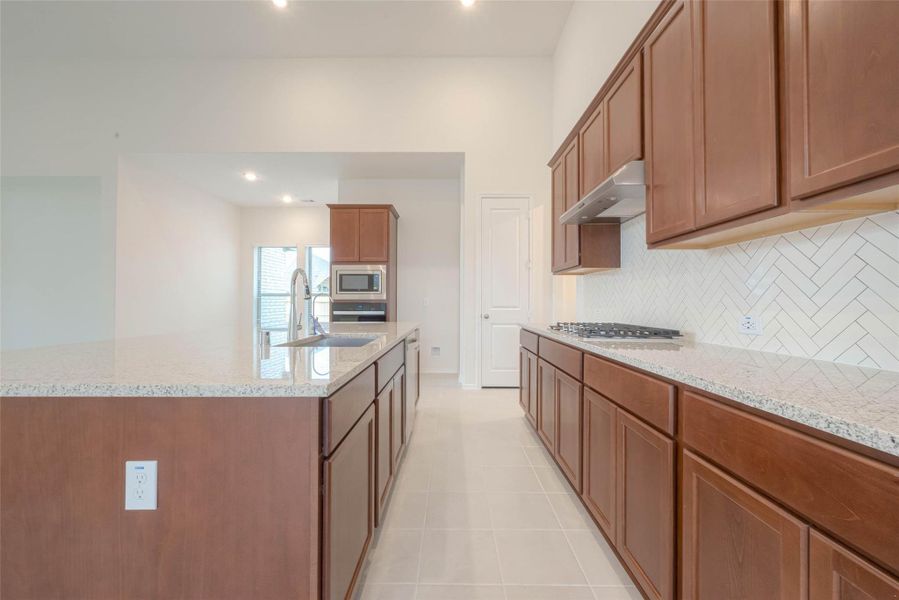 Furnished interior view inside a new home in Mandola Farms , Richmond (Image 5).