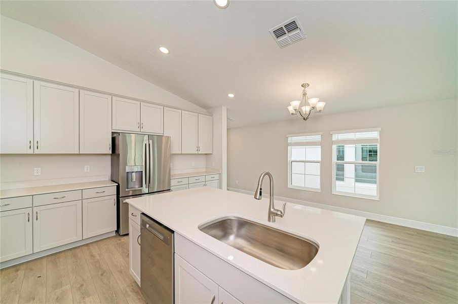 Furnished interior view inside a new home in Crosswind Point, Parrish (Image 6).