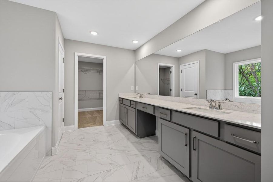 Furnished interior view inside a new home in , Sugar Hill (Image 12).