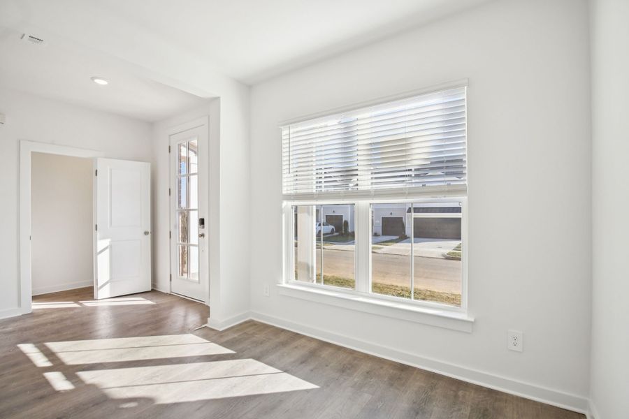 Spacious, unfurnished interior of a new home in Greystone - Vista Townhomes, Smyrna (Image 12).