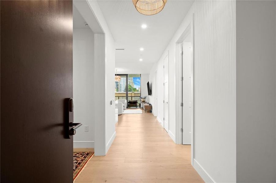 Furnished interior view inside a new home in The Dillon Buckhead, Atlanta (Image 15).