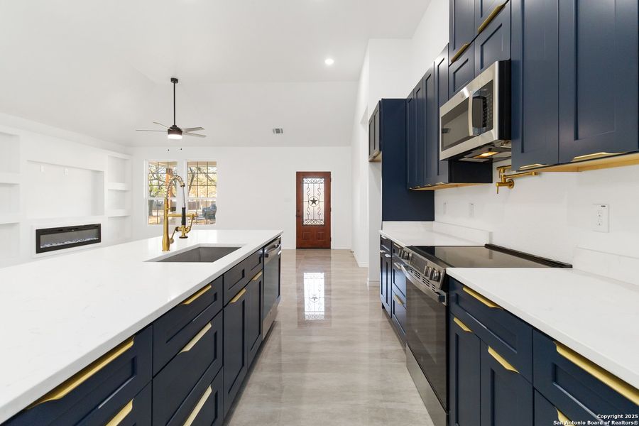 Furnished interior view inside a new home in , San Antonio (Image 17).