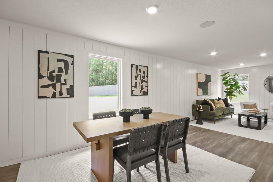 Furnished interior view inside a new home in Sunset Valley, Hockley (Image 6).