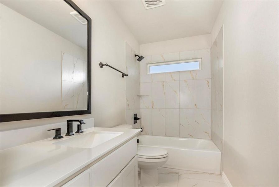 Furnished interior view inside a new home in , Prosper (Image 8).