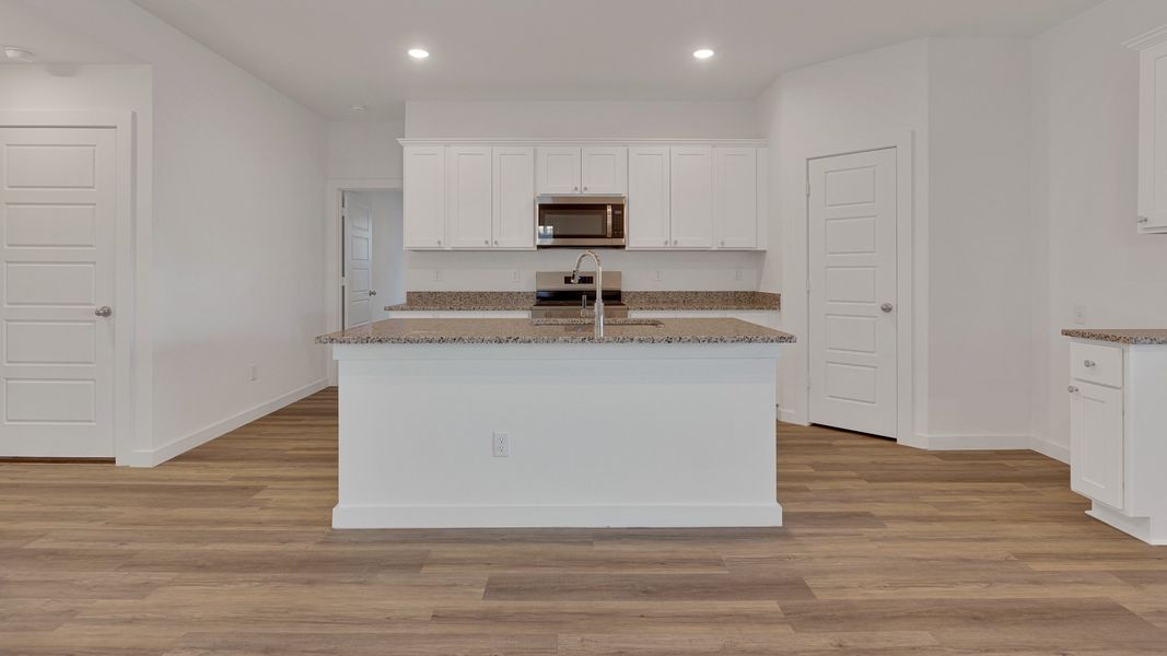 Furnished interior view inside a new home in Allen Farms, Lubbock (Image 6).