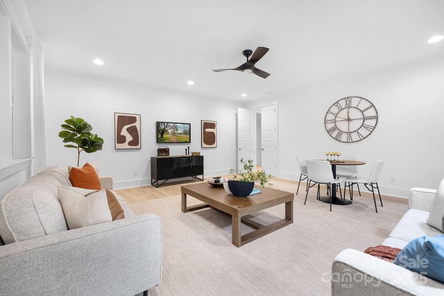 Furnished interior view inside a new home in , Lancaster (Image 15).