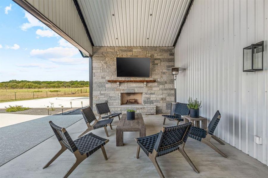 Exterior details and patio area of a home in , Stephenville (Image 21). Exterior details and patio area of a home in , Stephenville (Image 21).