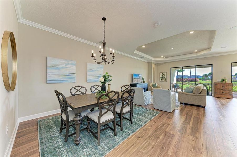 Furnished interior view inside a new home in , Sarasota (Image 35). Furnished interior view inside a new home in , Sarasota (Image 35).