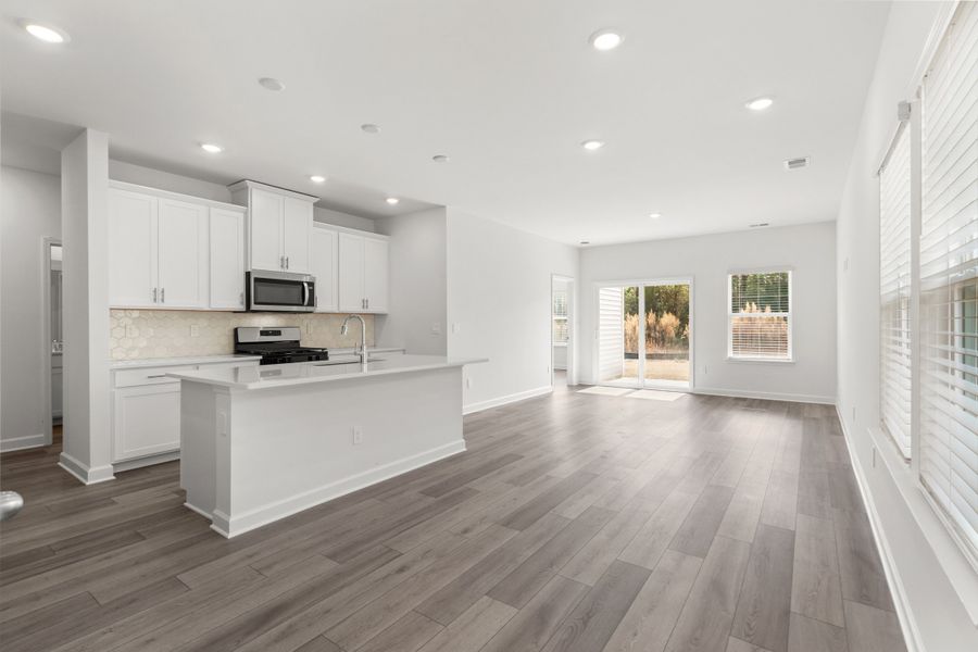 Furnished interior view inside a new home in Cypress Ridge - The Boardwalk Series, Longs (Image 3).