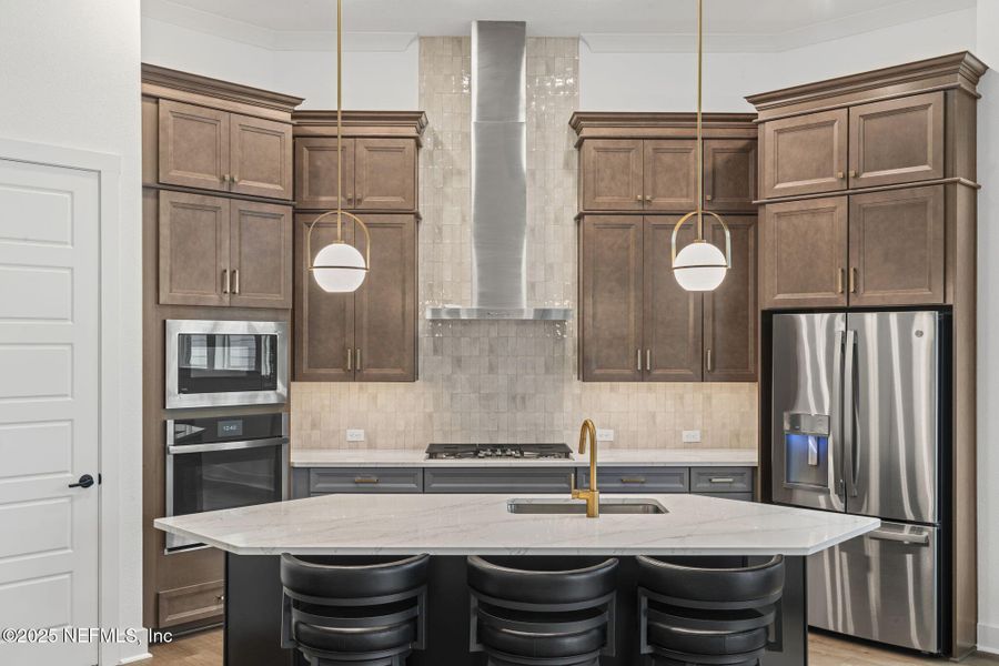 Furnished interior view inside a new home in Seven Pines 50' Rear Entry, Jacksonville (Image 18).