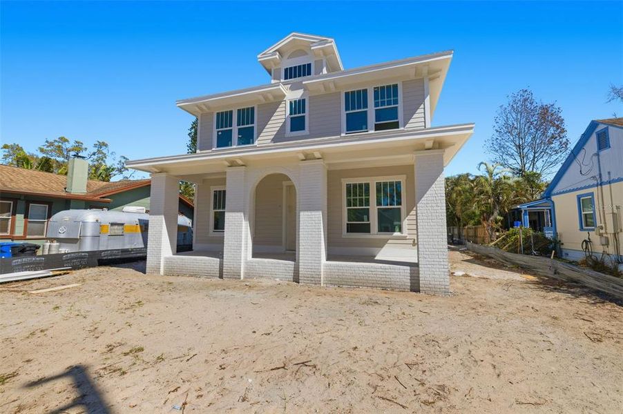 Exterior details and patio area of a home in , St. Petersburg (Image 10). Exterior details and patio area of a home in , St. Petersburg (Image 10).