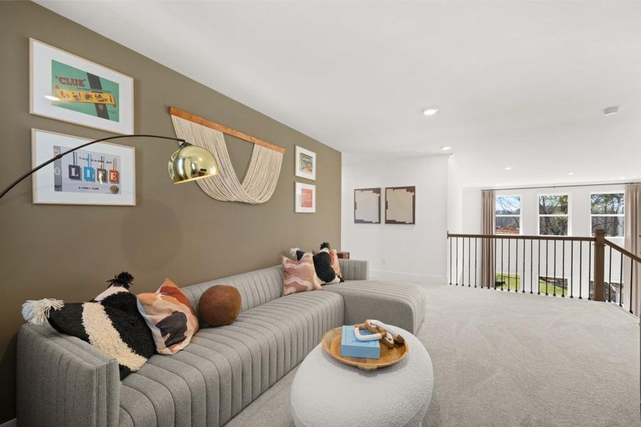 Furnished interior view inside a new home in Wellington Estates, Madison (Image 14). Furnished interior view inside a new home in Wellington Estates, Madison (Image 14).
